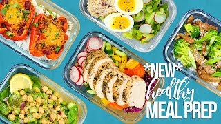 5 NEW Healthy Meal Prep Ideas  New Year Ideas [upl. by Zertnom]