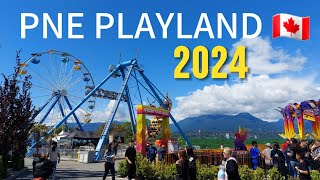 🇨🇦 PNE Playland Opening Weekend 2024  Vancouver BC Canada  May 19 2024 [upl. by Hedwiga]