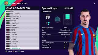 PES 2021  Classic Barcelona [upl. by Wooster188]