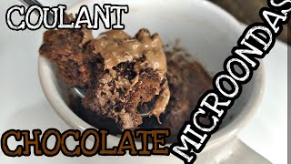 🍫COULANT de CHOCOLATE❗❗ MICROONDAS 1 MIN💥 [upl. by Laughton562]