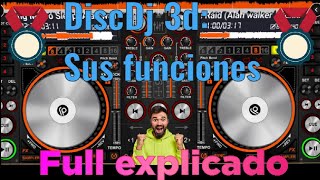 Tutorial 100 COMPLETO de DiscDj 3D music player [upl. by Ahsinra322]