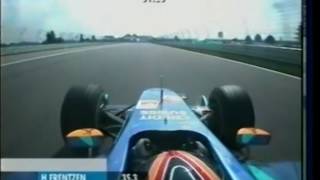 F1 Indianapolis 2002  HeinzHarald Frentzen Onboard [upl. by Kcirreg108]