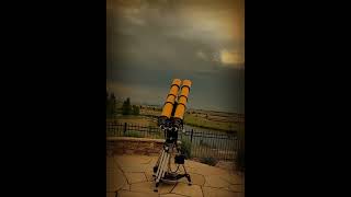 Long focus binocular telescope for lunar and planetary observing [upl. by Erasme]