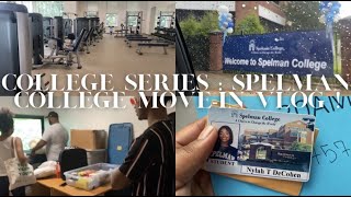 HBCU MOVE IN DAY VLOG  SPELMAN COLLEGE  LLC1 [upl. by Zoilla]