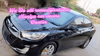 Hyundai🔥Verna Fluidic 🚨 Full Paint Work Done  8008173143  Haniya Car Decors  Guntur [upl. by How]