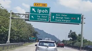 How to Drive to Ipoh Old Town from PLUS Expressway Ipoh South Toll Perak [upl. by Akino464]