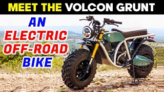 Volcon GruntThe Electric OffRoad Motorcycle [upl. by Aroz]