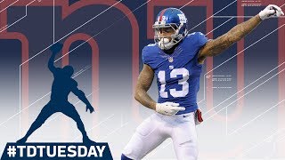 Odell Beckham Jr TD Celebration Mixtape  TDTuesday  NFL [upl. by Elodia]