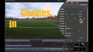 FCPX Titres avancés [upl. by Cotter]