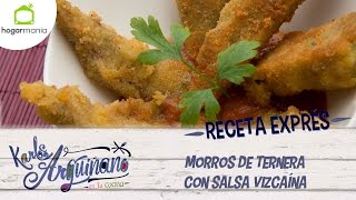 Karlos Arguiñano Receta de Morros de ternera con salsa vizcaína [upl. by Colman]