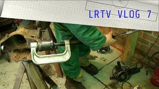 LRTV VLOG  D2 Front Axle Swivel Ball Joint Removal Rust Busting With Electrolysis [upl. by Nolte463]