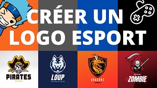 Créer un Logo ESPORT [upl. by Aydidey]