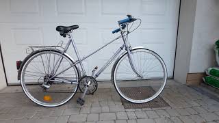 Peugeot Monaco old vintage lady bike mixte [upl. by Lorette]