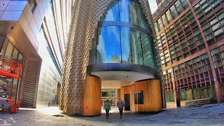 Exploring Unique Office Buildings in Broadgate amp London Wall  4K London Walk [upl. by Firehs]