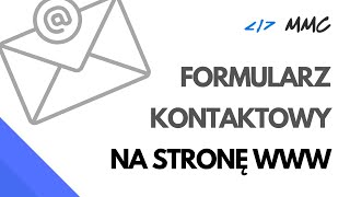 PROJEKT Formularz Kontaktowy Na Stronę WWW [upl. by Simara613]