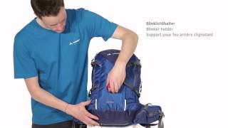 VAUDE  Bike Backpacks Features  Product Video [upl. by Heloise]