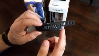 Garmin Vivosmart HR restart reset and band replacement [upl. by Noli]