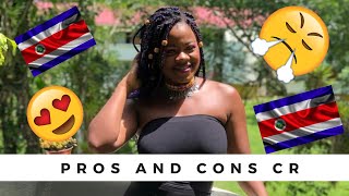 PROS AND CONS OF LIVING IN COSTA RICA being black in costa rica [upl. by Arutnev]