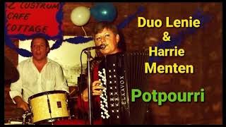 Duo Lenie amp Harrie Menten quotLa Paloma MedleyPotpourriquot 1974 [upl. by Felicie]