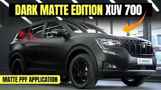 Presenting New Matte Dark Edition Of XUV700  ETU Studio [upl. by Ceporah]