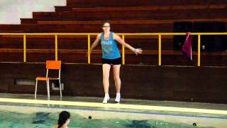 Aqua Zumba with CK warm up sectionMP4 [upl. by Emelyne]