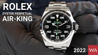 ROLEX Oyster Perpetual AirKing New 2022 version [upl. by Roath125]