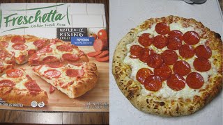 Freschetta Pepperoni Pizza Review [upl. by Aramois]