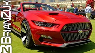 GalpinFisker Ford Mustang Rocket Speedster  World Debut [upl. by Norahc528]