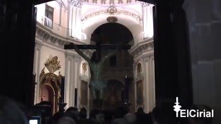 VIA CRUCIS CRISTO DE LA SANGRE MALAGA 2016 RECOGIDA CALLE GAONA HD [upl. by Haeckel]