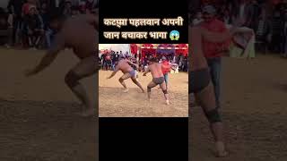 कटप्पा पहलवान अपनी जान बचाकर भागा🏃dangal kusti javedgani devathapa mausamali babalaadi [upl. by Anileva]