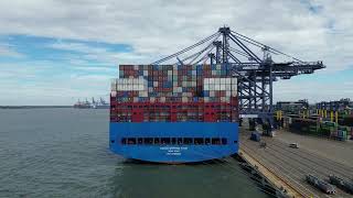 Felixstowe Port Operations [upl. by O'Dell]