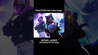 LETHAL LADIES  KDA Akali amp Ahri New Song  Epic Anthems kda leagueoflegends lolmusic [upl. by Nosnaj]