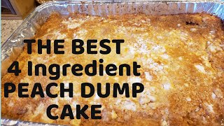 THE BEST 4 INGREDIENT DUMP CAKE [upl. by Oeak]