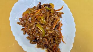 Chinese shredded beef recipe [upl. by La Verne]