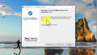 Open Office on Windows 10 [upl. by Herta35]