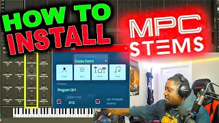 Getting Started with Akai MPC Stems Separation Update 214 [upl. by Nisse]