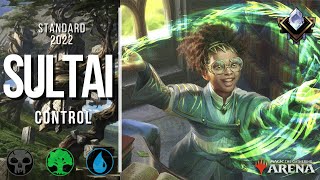 SULTAI CONTROL  MTG ARENA STANDARD 2022 BO1 DECK GUIDE  Skeletal swarming DampD ATFR Road to mythic [upl. by Sheila751]