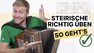 Steirische Harmonika lernen  Wie übe ich richtig 9 Tipps [upl. by Barker]