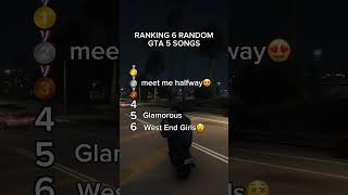 Best Songs Ranking gta Pt1 gta gta5mods gta5 gtav [upl. by Davena]