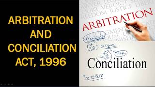 Arbitration amp Conciliation Act 1996 [upl. by Aetnahs898]