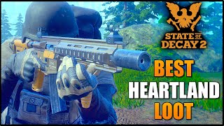 How To Obtain Tactical Uniforms Echo Weapons amp More Best Heartland Loot Spots  State of Decay 2 [upl. by Emiline]