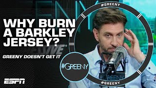 I dont get why Giants fans burnt Saquon Barkley jerseys  Mike Greenberg  Greeny [upl. by Enyal]