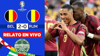 BÉLGICA vs RUMANIA EN VIVO 🚨 UEFA EURO 2024 🌍🏆• RELATO EN DIRECTO 🔴 [upl. by Zolner340]