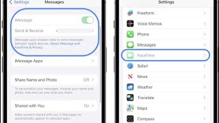 FaceTime and iMessage Grayed Out under Settings on iPhone in 18 Fixed [upl. by Damiano]