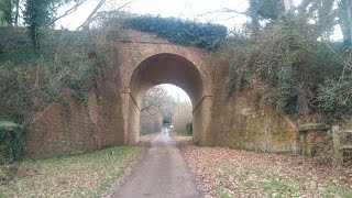 SER the Hawkhurst branch line  hop pickers line  hawkhurst to goudhurst trackbed walk part 2 [upl. by Tannie]