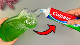 Mix Detergent with Toothpaste You Wont Believe What Will Happen – Its Incredible [upl. by Hunsinger814]