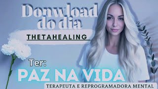 Thetahealing 🧠paz na vida🕊️🏳️Frequência 432Hz reprogramação do inconsciente thetahealing [upl. by Eralc]