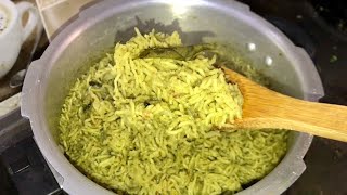 Kothamalli Pulao in Tamil  Coariander Pulao  Variety Rice Recipe  Kothamalli Sadam  Biryani Reci [upl. by Nojram]