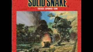 Theme Of Solid Snake  Metal Gear 2 MSX [upl. by Aicyle336]