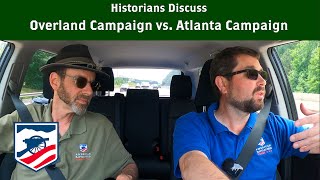 The Atlanta Campaign vs The Overland Campaign [upl. by Martine95]